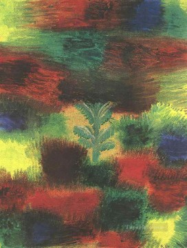 Little Tree Amid Shrubbery Paul Klee Oil Paintings